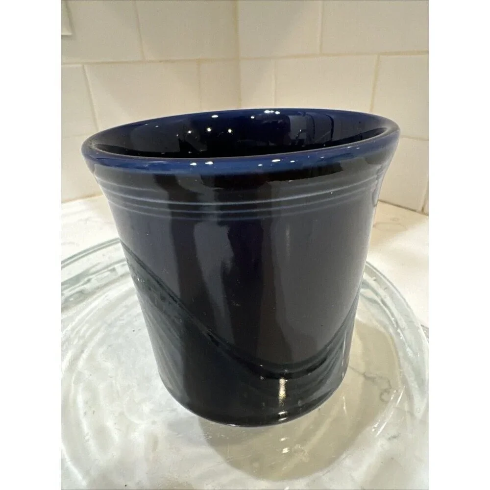 Cobalt Blue FIESTA Homer Laughlin HLC China USA Tom & Jerry Mug